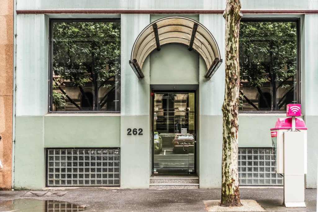 Chua Tan Associates office entrance, 262 Queen Street Melbourne